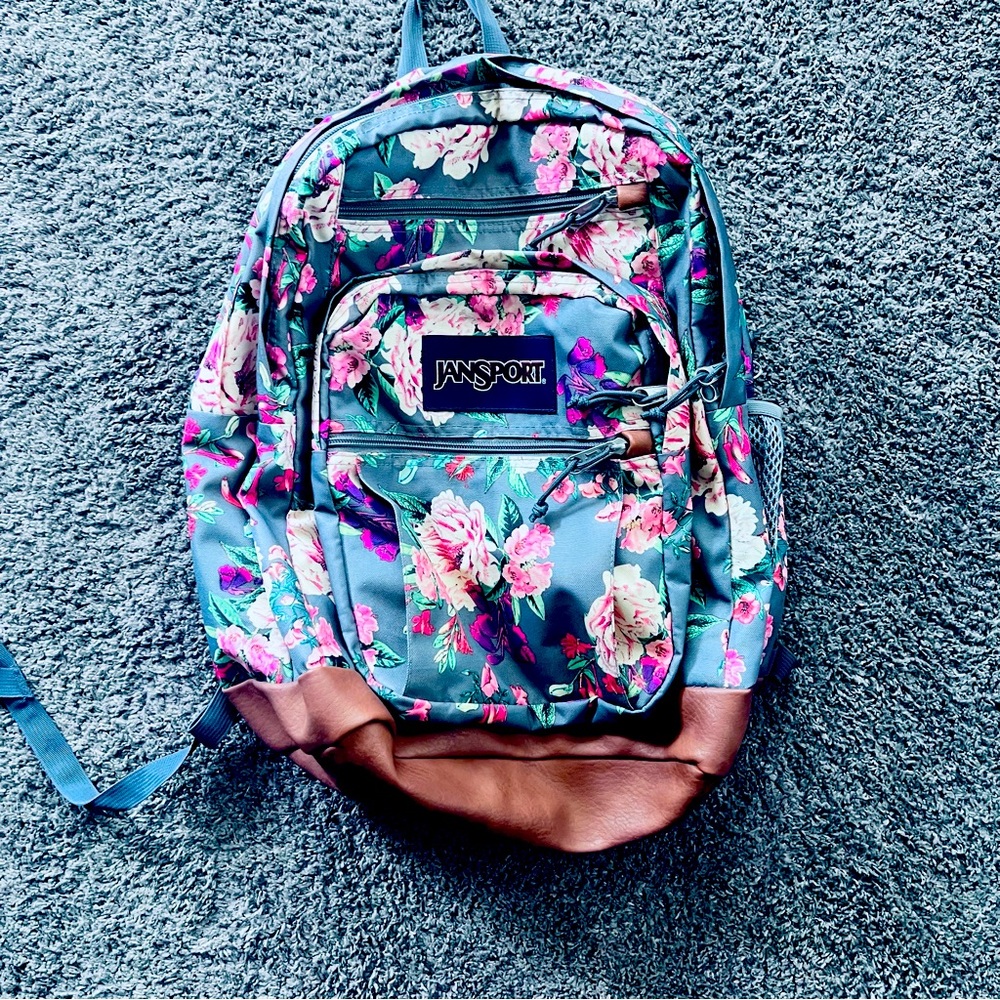 Jansport floral backpack